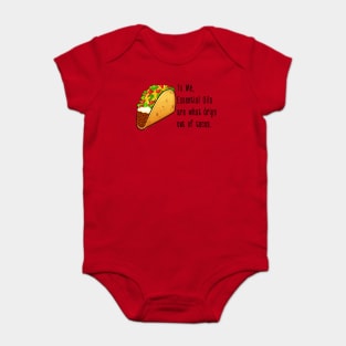 Essential Oil Tacos Baby Bodysuit